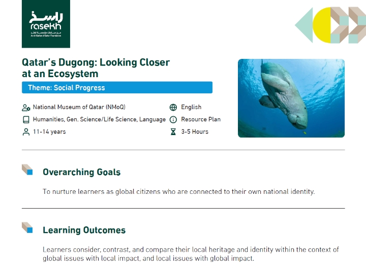 Qatar’s Dugong: Looking Closer at an Ecosystem